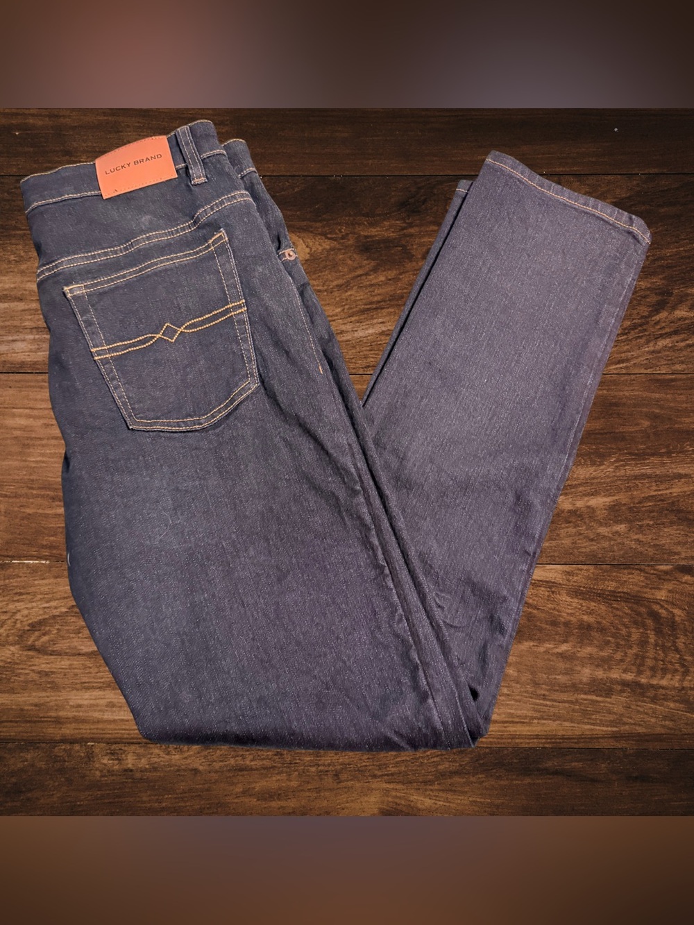 Lucky Brand Classic Straight Stretch Jeans Size 20 Boys NWT Dark Wash